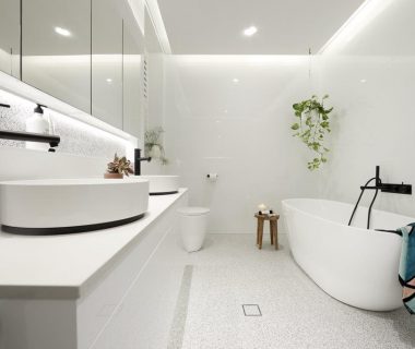 design badkamer klein wit